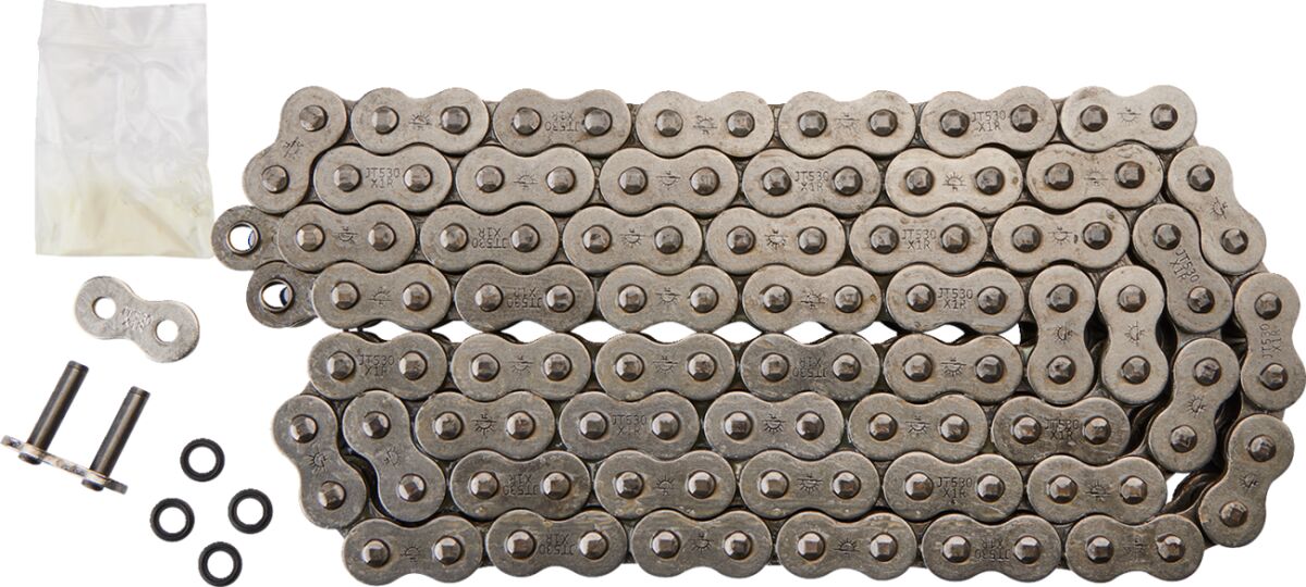 530X1R 110 RIVET LINK 530 X-RING REPLACEMENT DRIVE CHAIN / NATURAL / STEEL