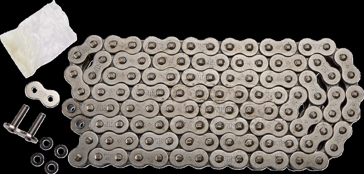 530X1R 112 RIVET LINK 530 X-RING REPLACEMENT DRIVE CHAIN / NATURAL / STEEL