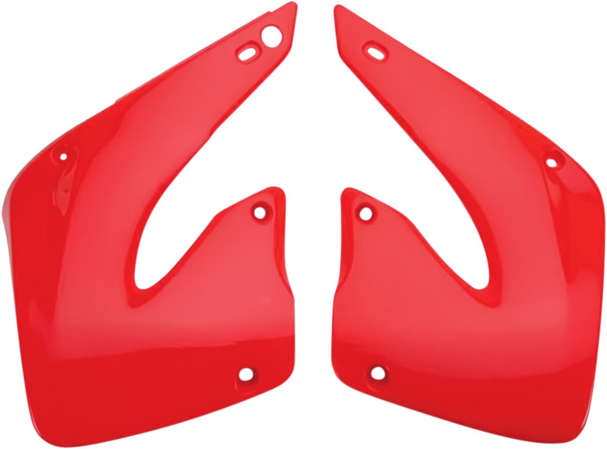RADIATOR COVERS HONDA CR125/250 CRF-RED