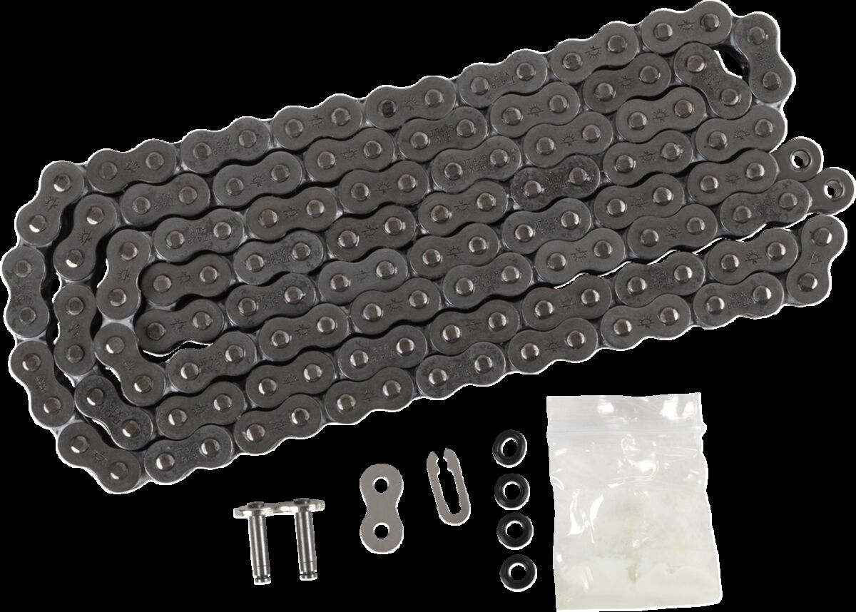 428-X1R-134 134 CLIP LINK 428 X-RING REPLACEMENT DRIVE CHAIN / NATURAL / STEEL