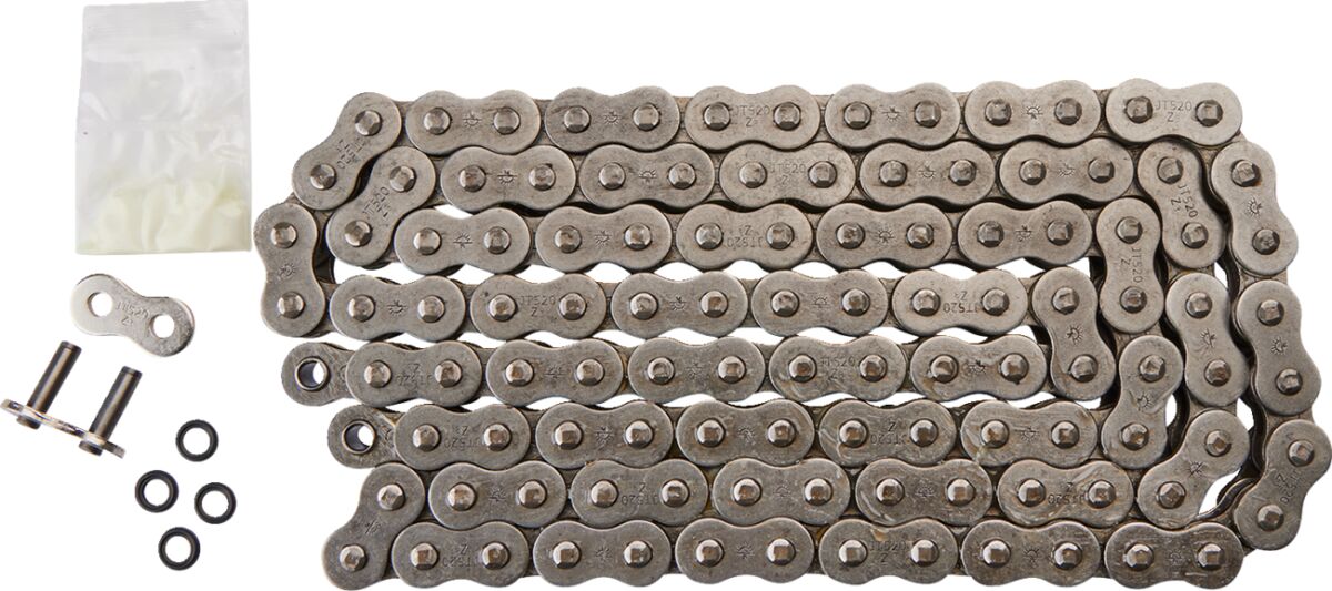 520 Z3 112 RIVET LINK 520 X-RING REPLACEMENT DRIVE CHAIN / NATURAL / STEEL
