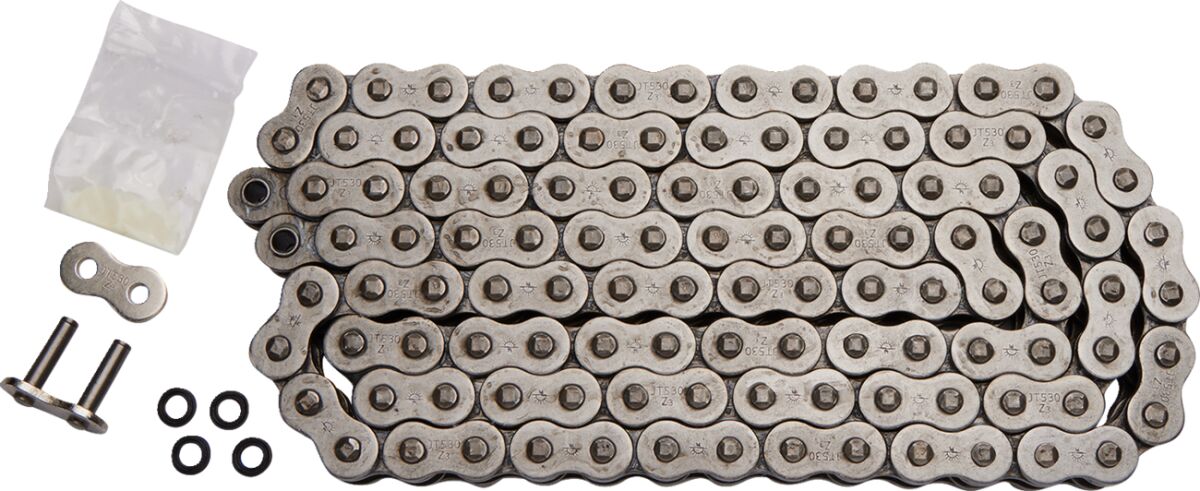530 Z3 114 RIVET LINK 530 X-RING REPLACEMENT DRIVE CHAIN / NATURAL / STEEL