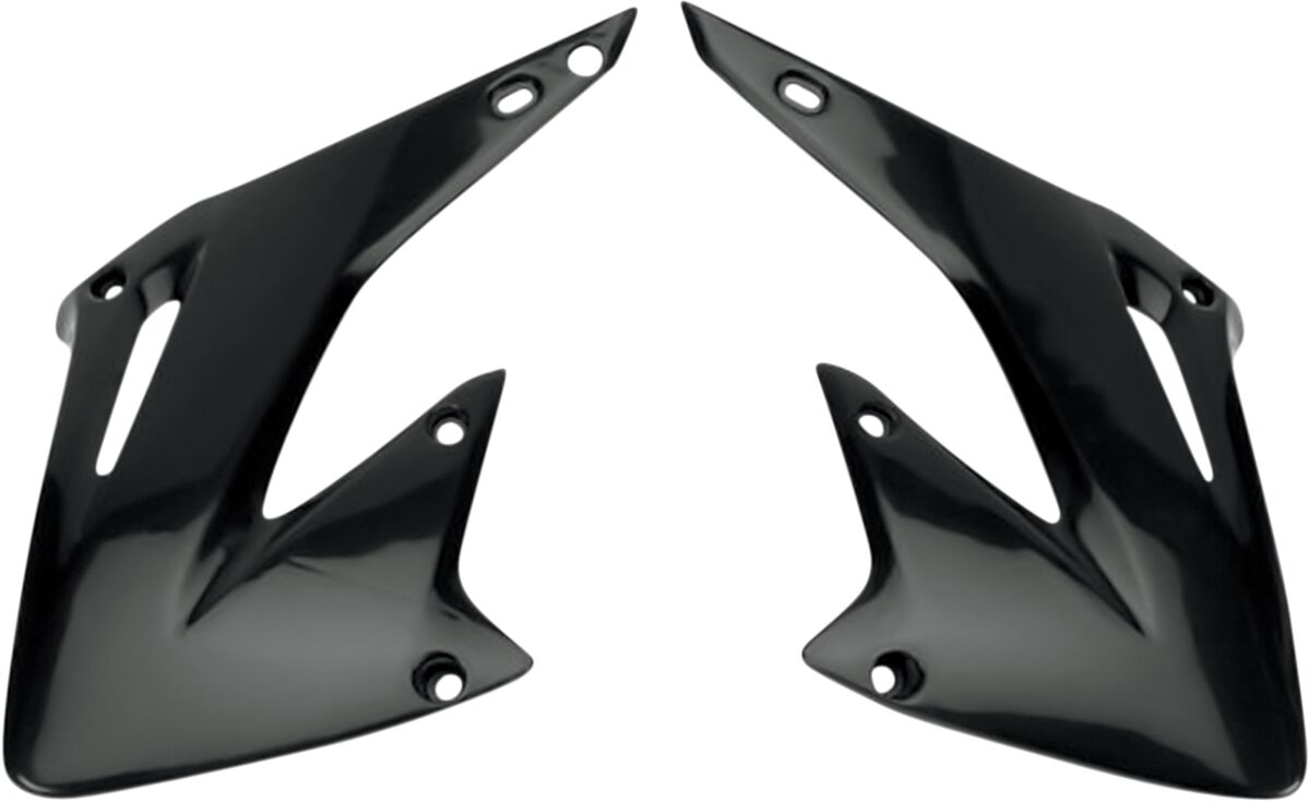 RADIATOR COVERS HONDA CR125/250 BLACK