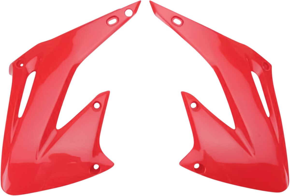 RADIATOR COVERS HONDA CR125/250 CRF-RED