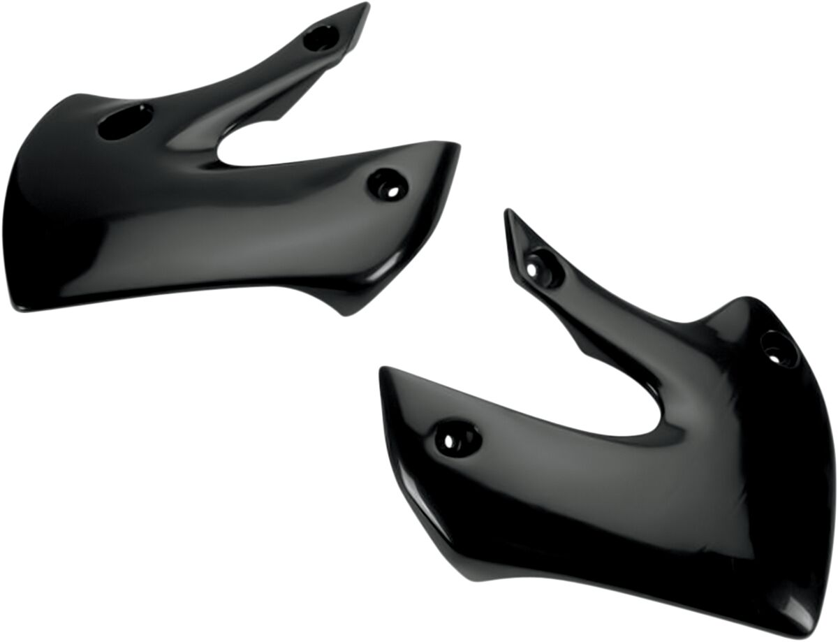 RADIATOR COVERS KAWASAKI KX65/KLX110 BLACK