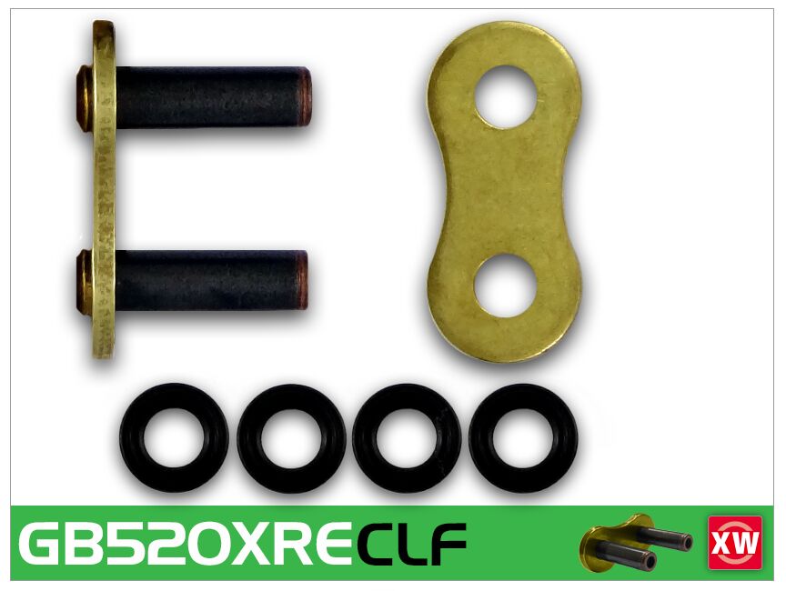 Ühenduslüli RK520XRE, kuldne-must, R