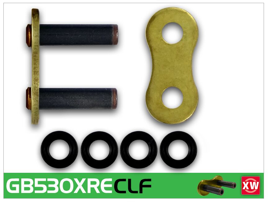 Ühenduslüli RK530XRE, kuldne-must, R