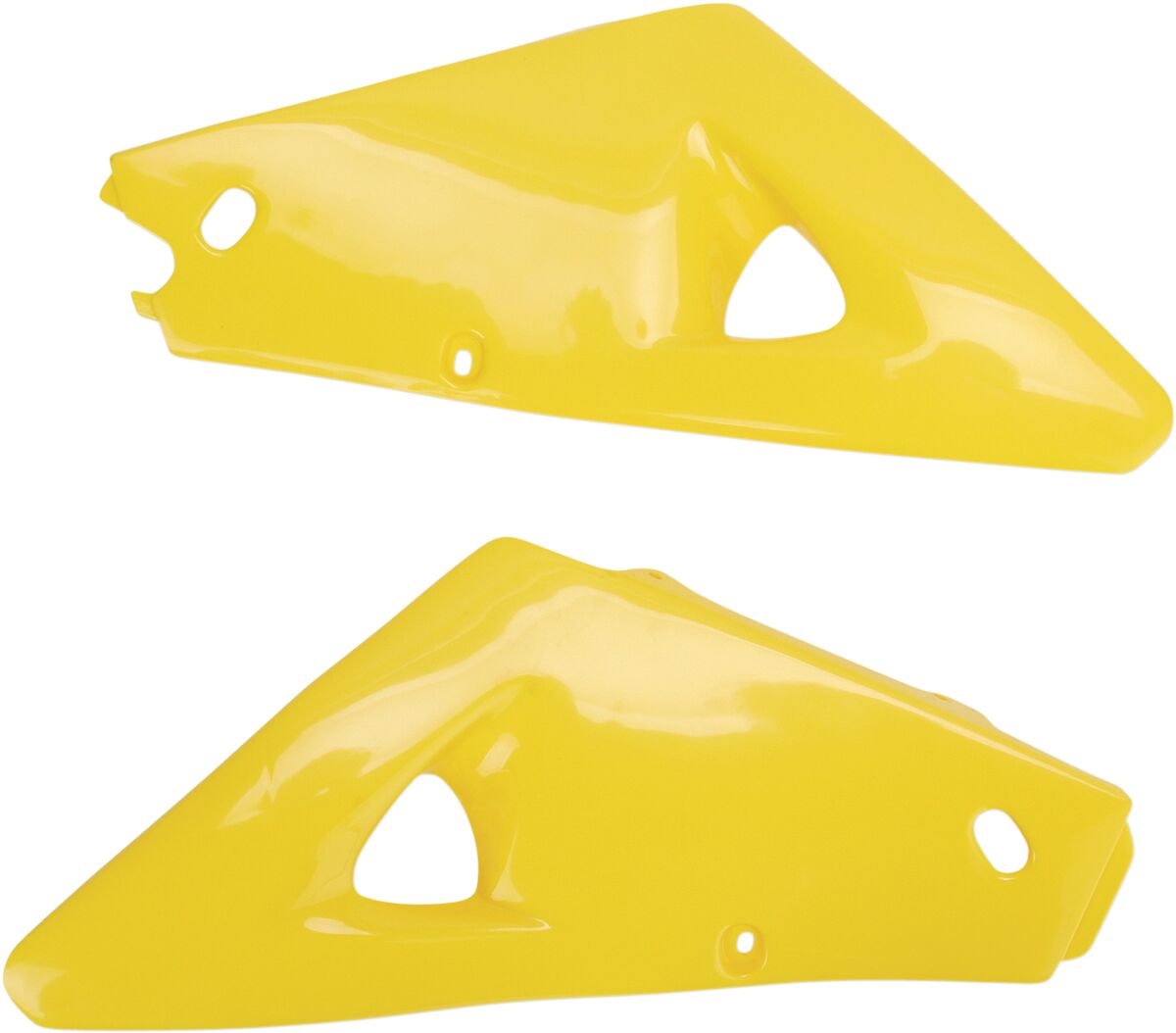 UPPER RADIATOR COVERS HUSQVARNA 125/250/360 YELLOW
