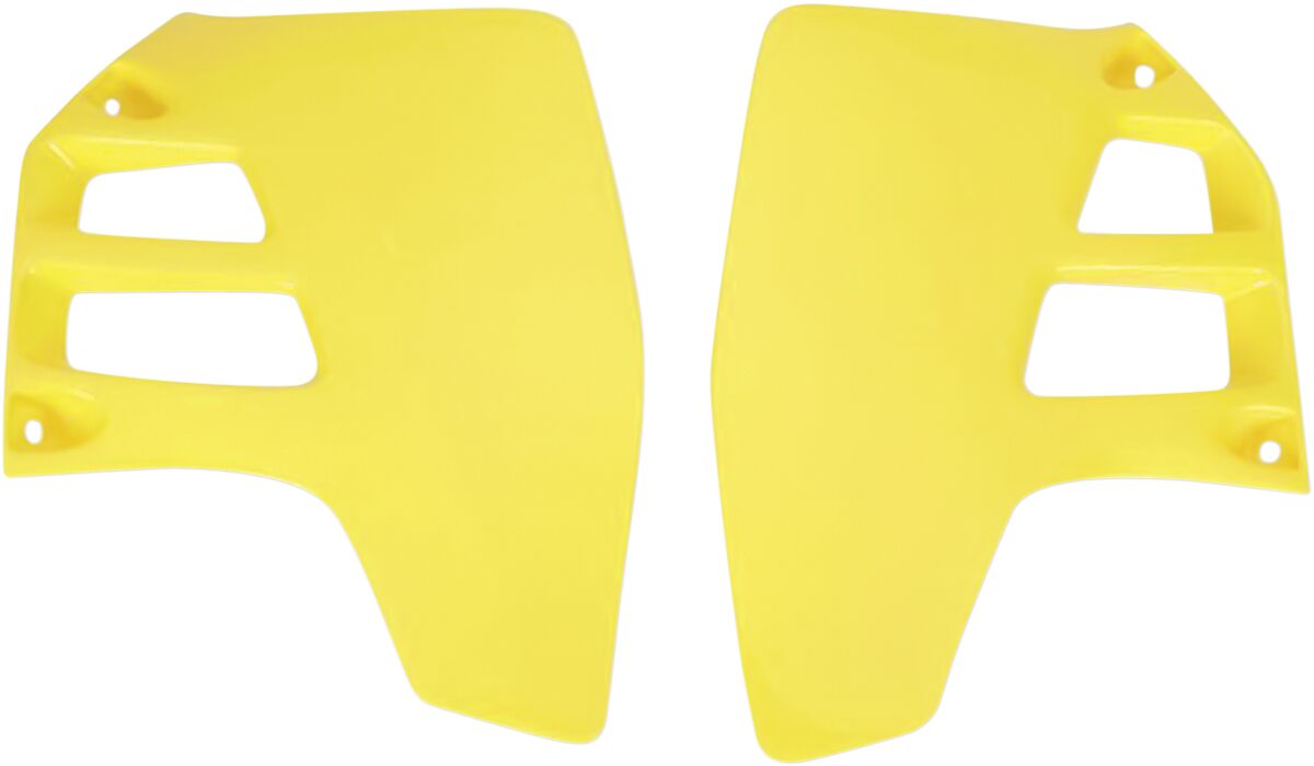 RADIATOR COVERS SUZUKI RM125/250 RM-YELLOW