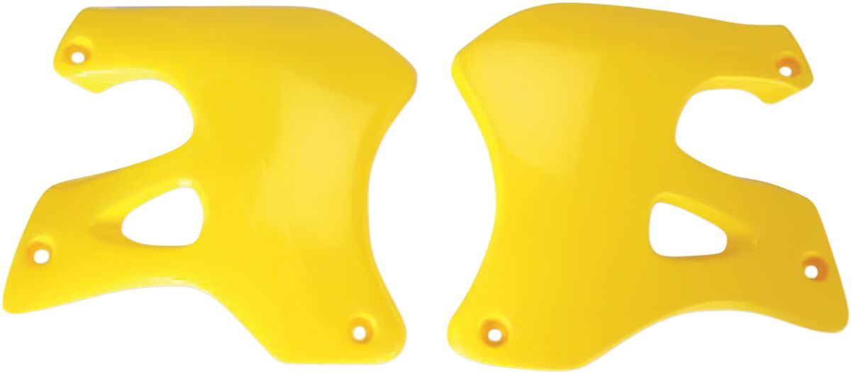RADIATOR COVERS SUZUKI RM125/250 RM-YELLOW