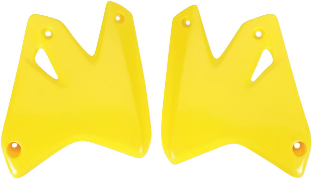 RADIATOR COVERS SUZUKI DRZ400E YELLOW