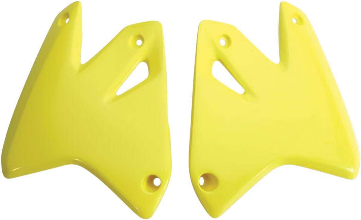 RADIATOR COVERS SUZUKI DRZ400E RM-YELLOW