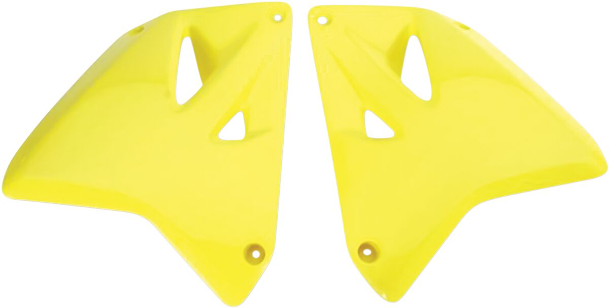 RADIATOR COVERS SUZUKI RM125/250 RM-YELLOW