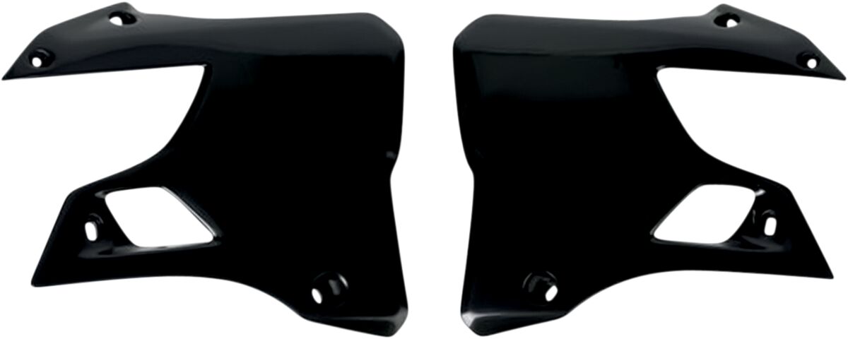 RADIATOR COVERS YAMAHA YZ125/250 BLACK