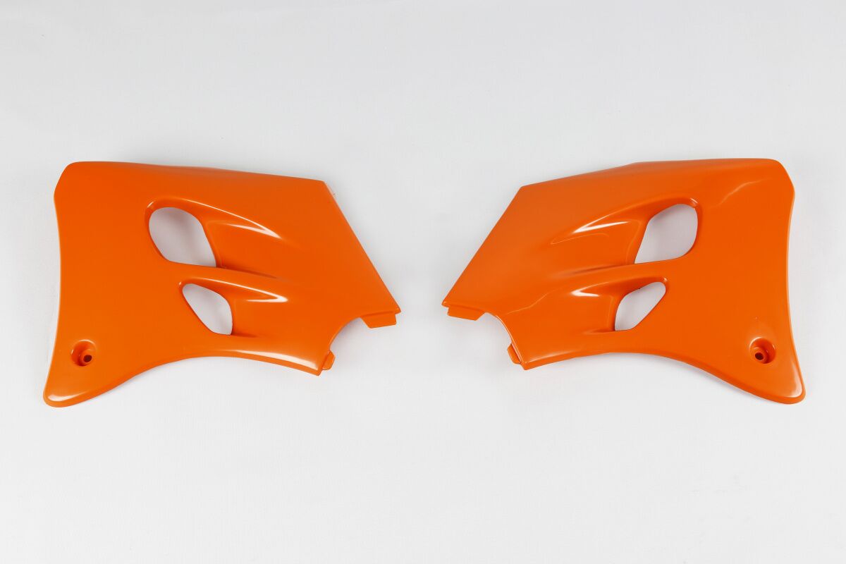 RADIATOR COVERS KTM 60/65SXR ORANGE