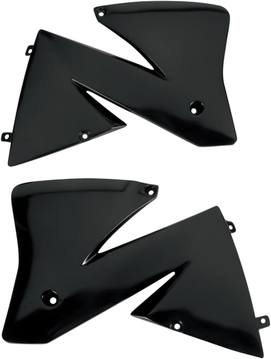 RADIATOR COVERS KTM 2/4-STROKE (01-02) BLACK