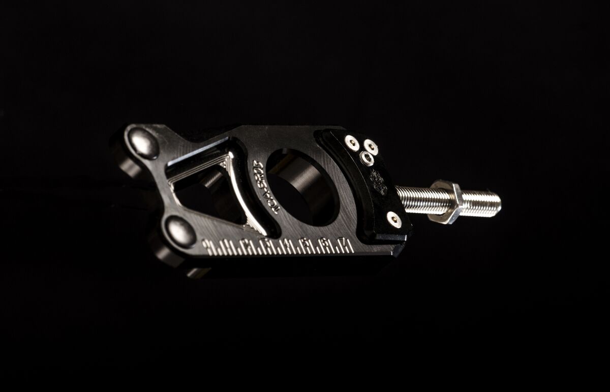 CHAIN ADJUSTER TCA BLACK HONDA