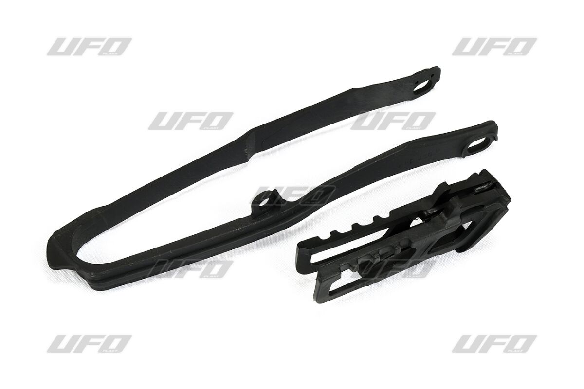 CHAIN GUIDE & SLIDER KIT HONDA CRF BLACK