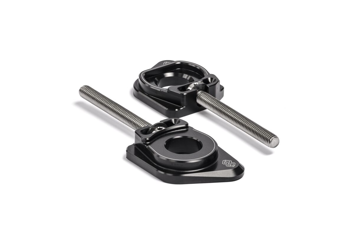 CHAIN ADJUSTER AXB BLACK YAMAHA