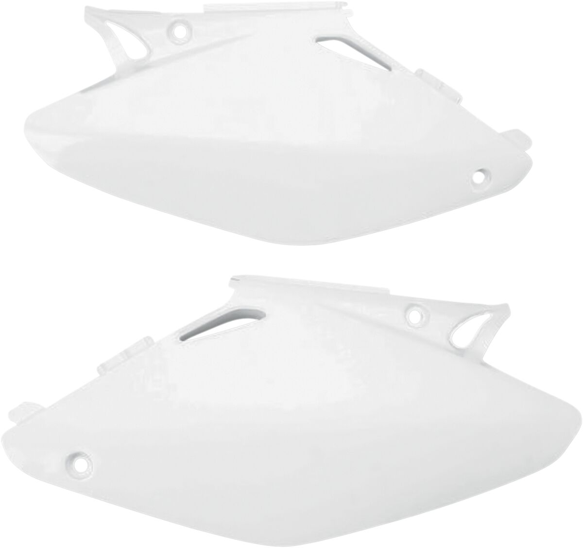 SIDE PANELS HONDA CR125/250 WHITE