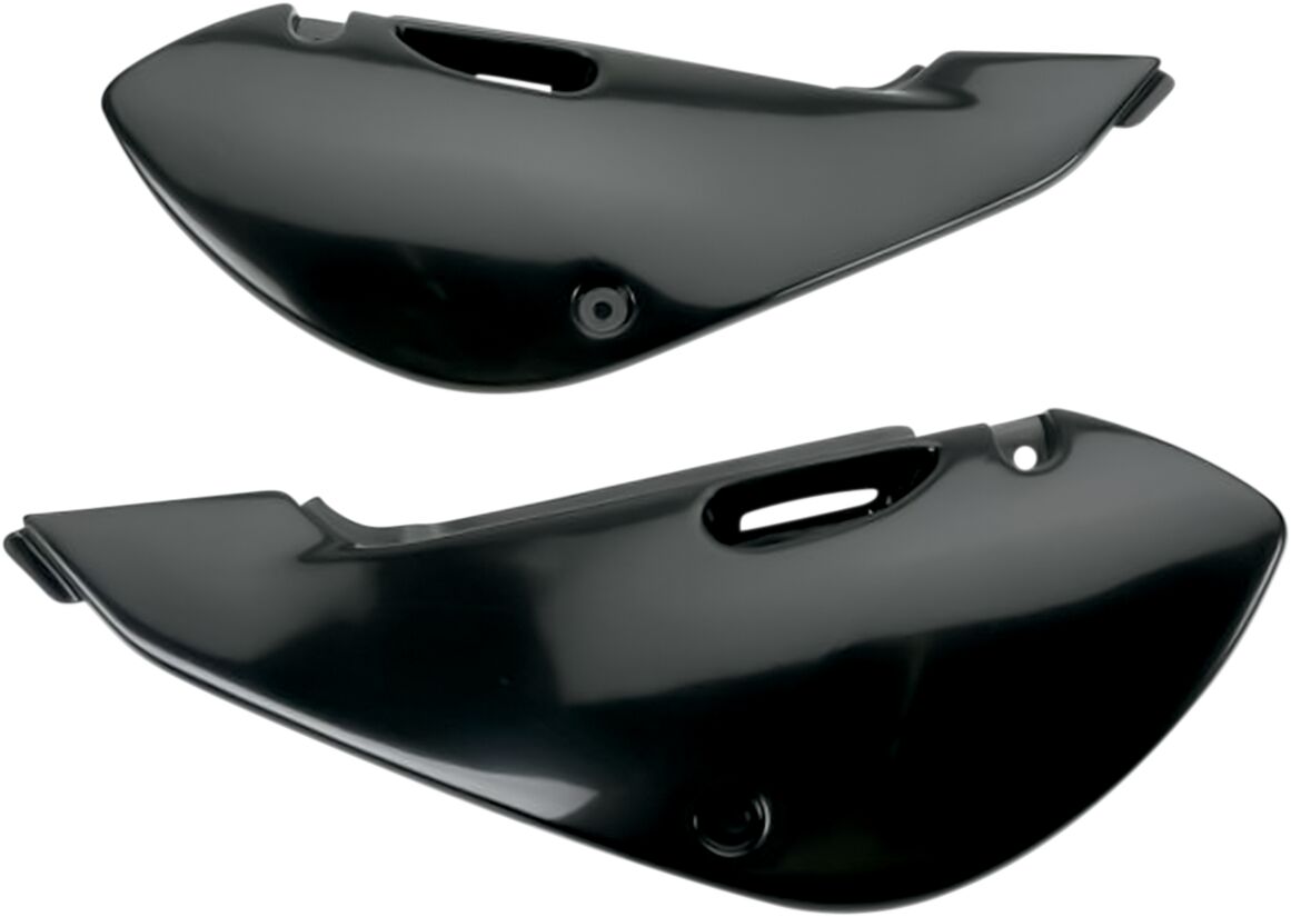 SIDE PANELS KAWASAKI KX65/KLX110 BLACK