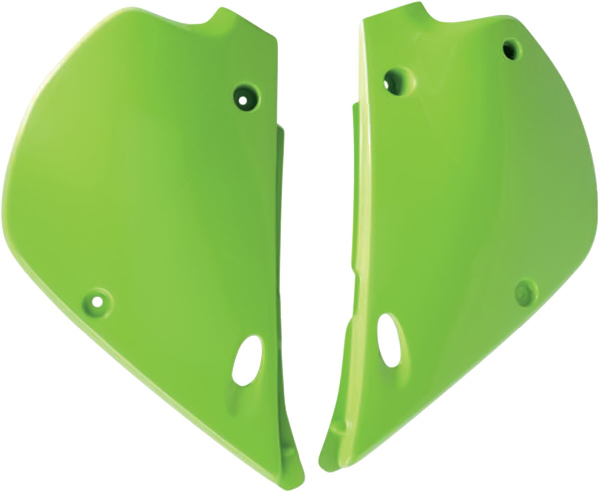SIDE PANELS KAWASAKI KX80 KX-GREEN