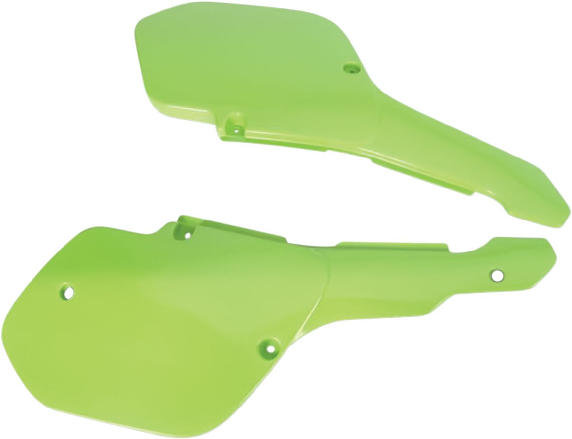 SIDE PANELS KAWASAKI KX125/250/500 KX-GREEN