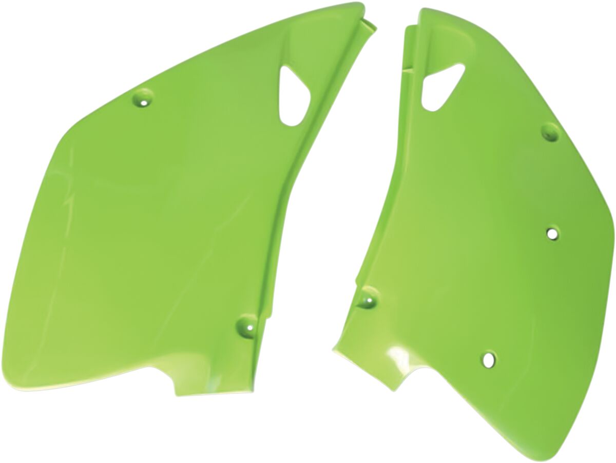 SIDE PANELS KAWASAKI KX125/250 KX-GREEN