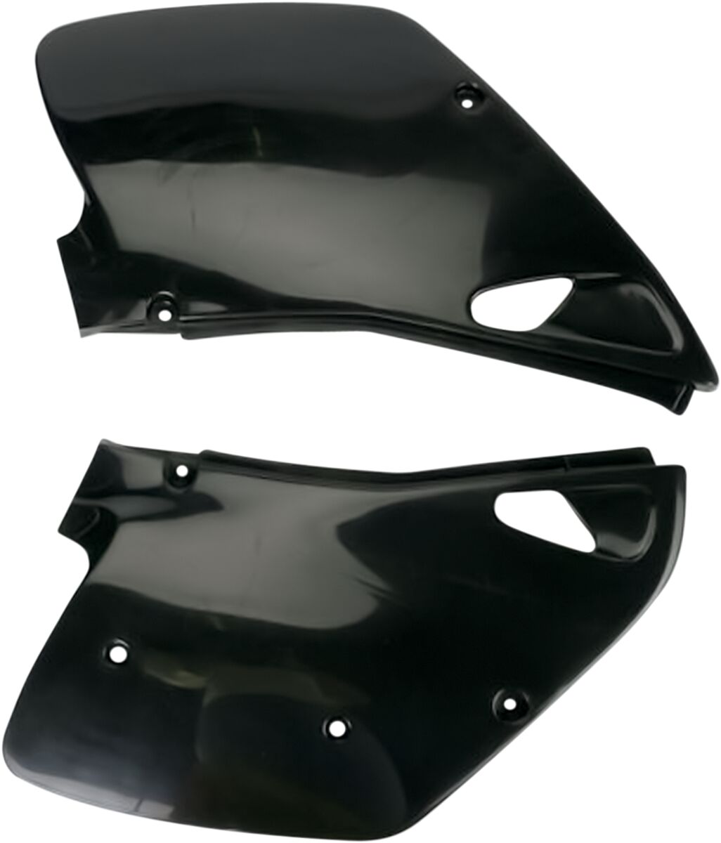 SIDE PANELS KAWASAKI KX125/250 BLACK