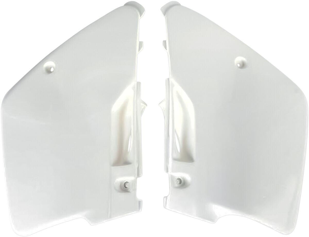 SIDE PANELS KAWASAKI KX125/250 WHITE