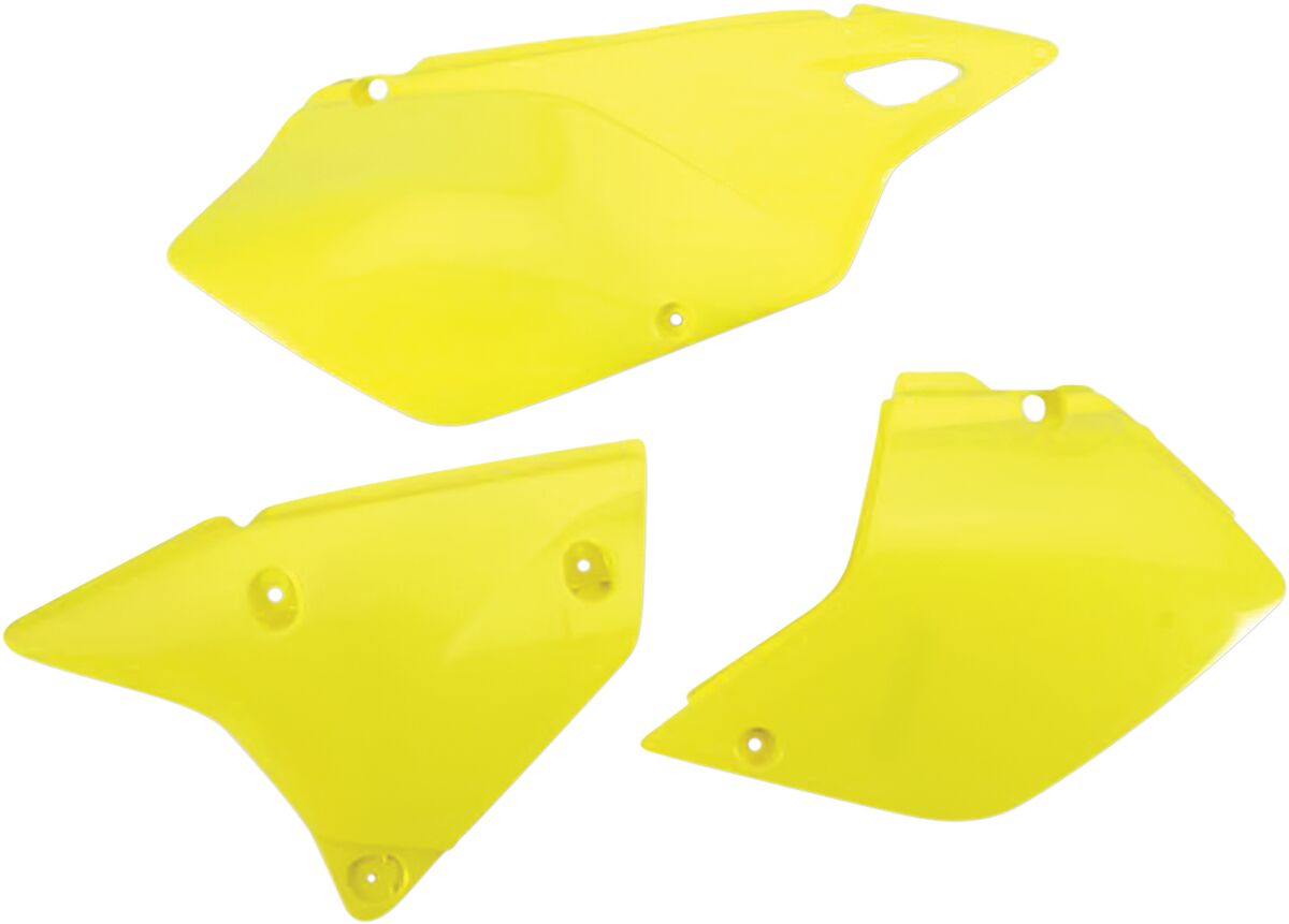 SIDE PANELS SUZUKI DRZ400E RM-YELLOW
