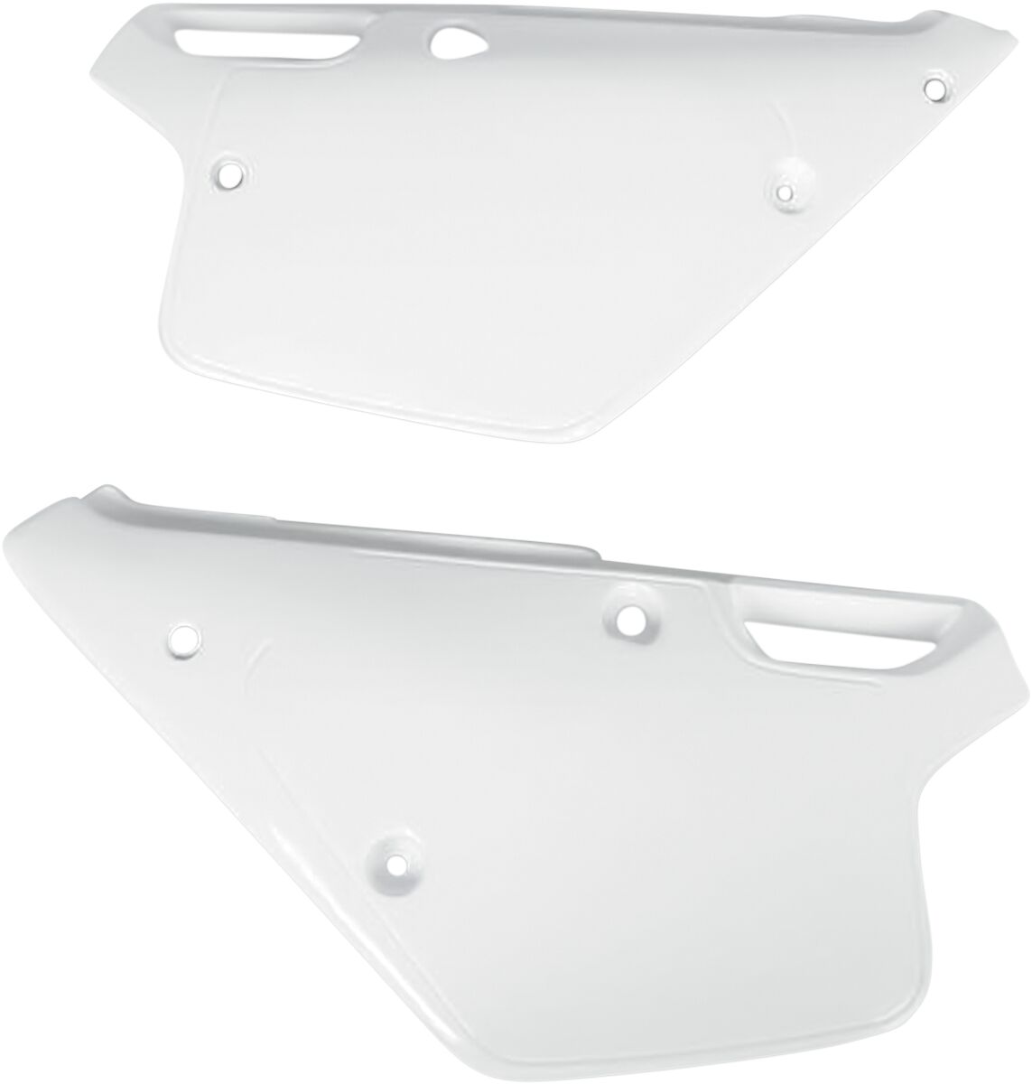 SIDE PANELS YAMAHA YZ125/250: WHITE