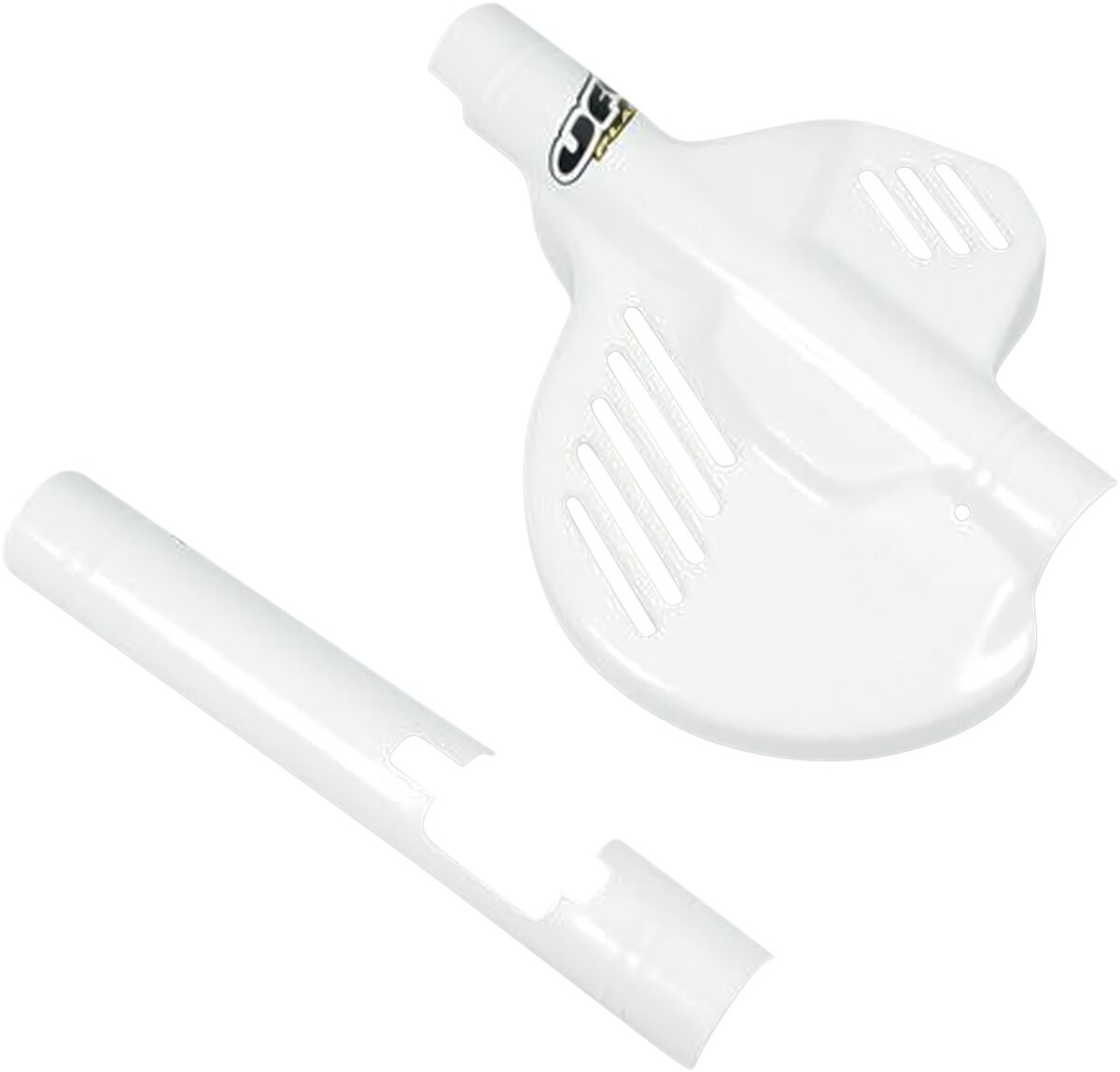 FRONT DISC GUARD HONDA XR600R WHITE