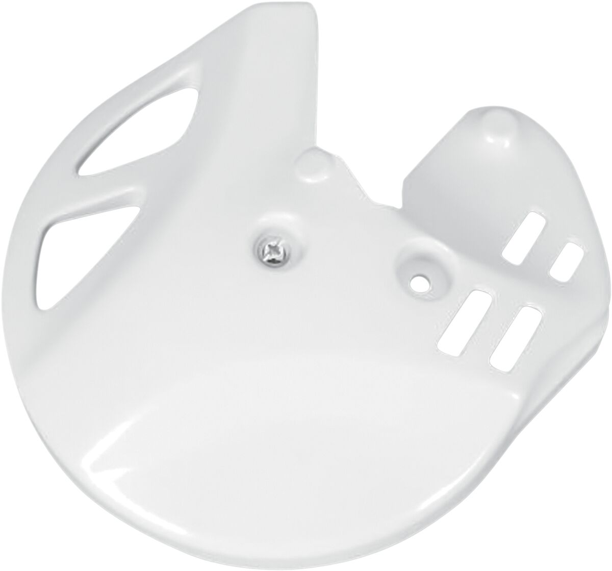 FRONT DISC GUARD YAMAHA YZ/YZF WHITE