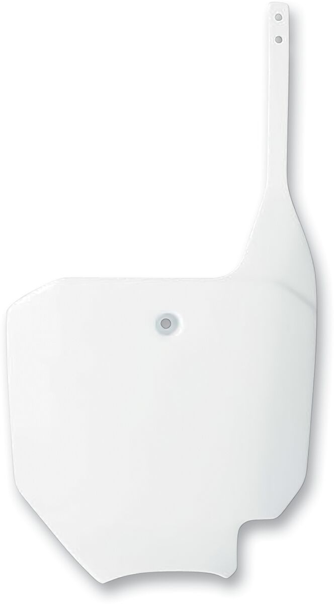 FRONT NUMBER PLATE HONDA CR80/85 WHITE