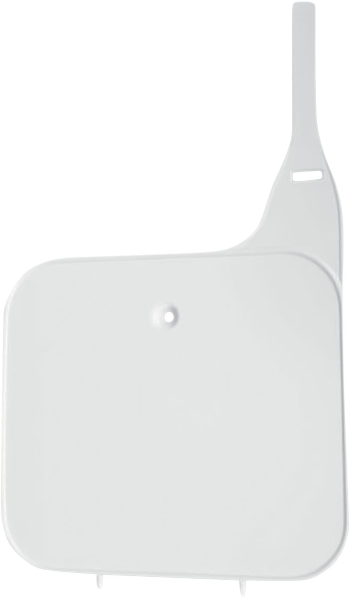 FRONT NUMBER PLATE HONDA CR125/250/500 WHITE