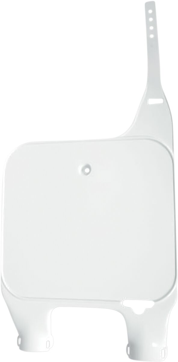 FRONT NUMBER PLATE HONDA CR125/250/500 WHITE