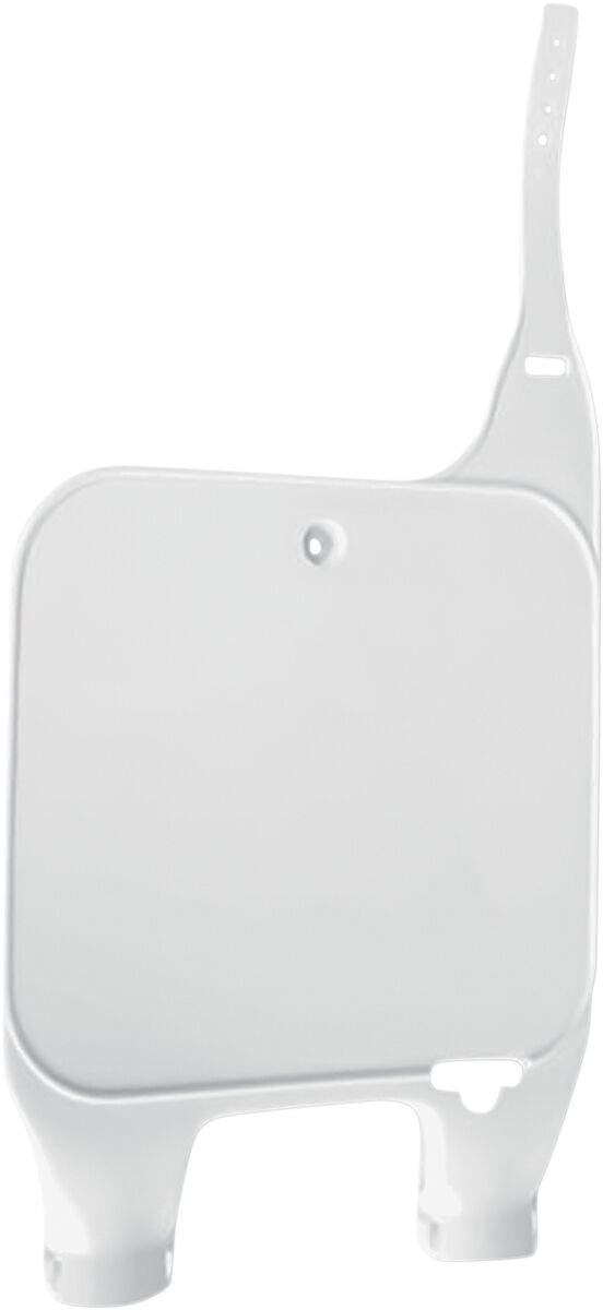FRONT NUMBER PLATE HONDA CR125/250/500 WHITE