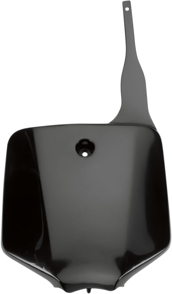 FRONT NUMBER PLATE KAWASAKI KX65/KLX110 BLACK
