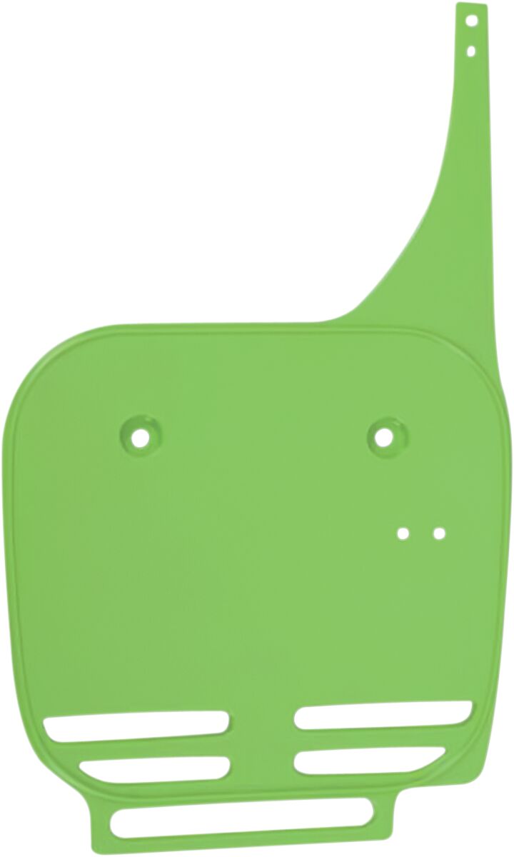 FRONT NUMBER PLATE KAWASAKI KX60 KX-GREEN