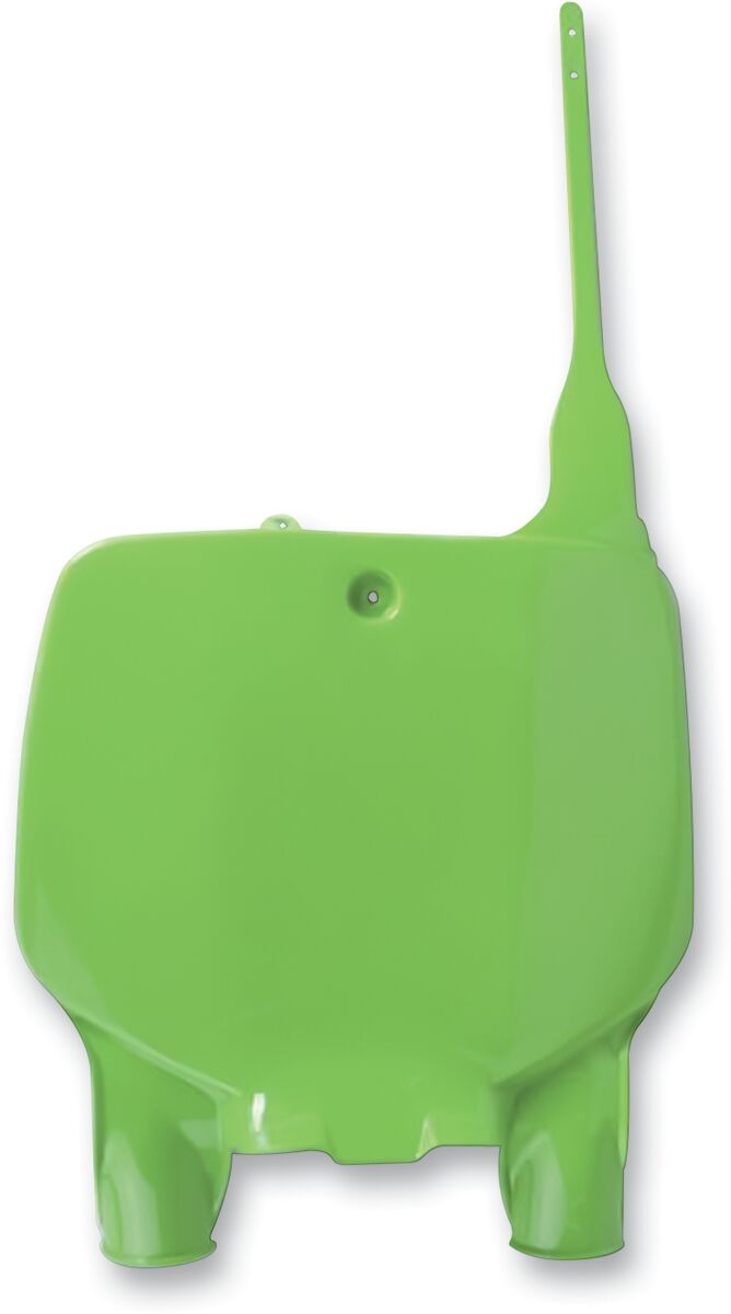 FRONT NUMBER PLATE KAWASAKI KX125/250/500 KX-GREEN