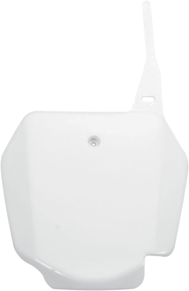 FRONT NUMBER PLATE SUZUKI RM85 WHITE
