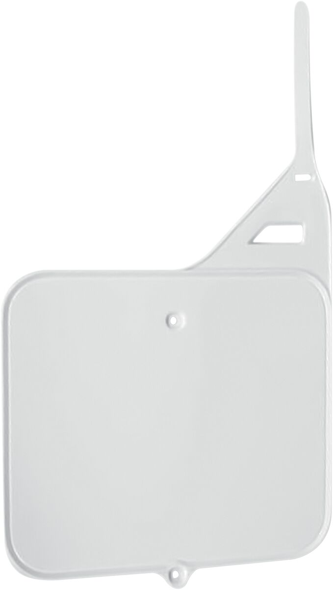 FRONT NUMBER PLATE SUZUKI RM125/250 WHITE