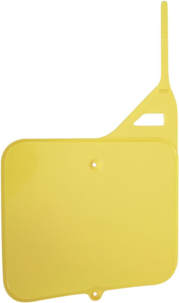 FRONT NUMBER PLATE SUZUKI RM125/250 RM-YELLOW