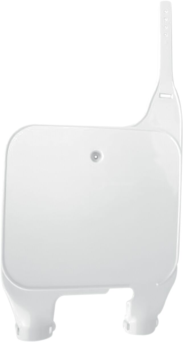 INVERTED FORK NUMBER PLATE SUZUKI RM125/250 WHITE
