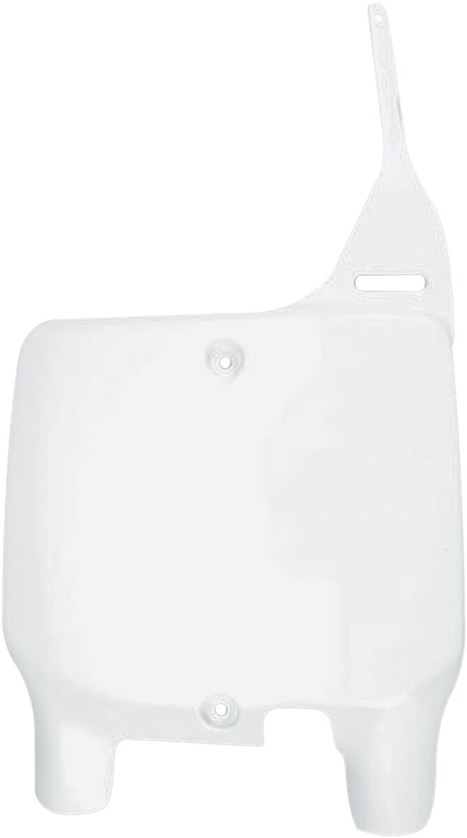 FRONT NUMBER PLATE SUZUKI RM125/250 WHITE