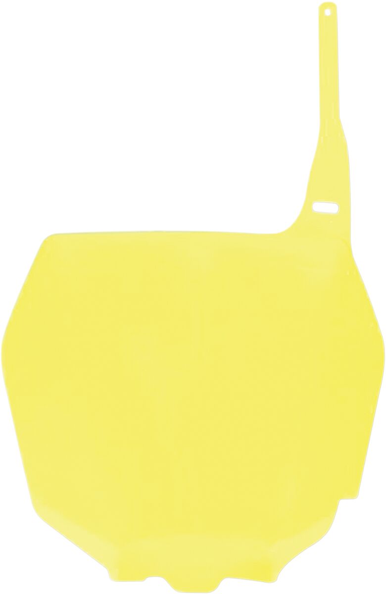 FRONT NUMBER PLATE SUZUKI RM/RMZ RM-YELLOW
