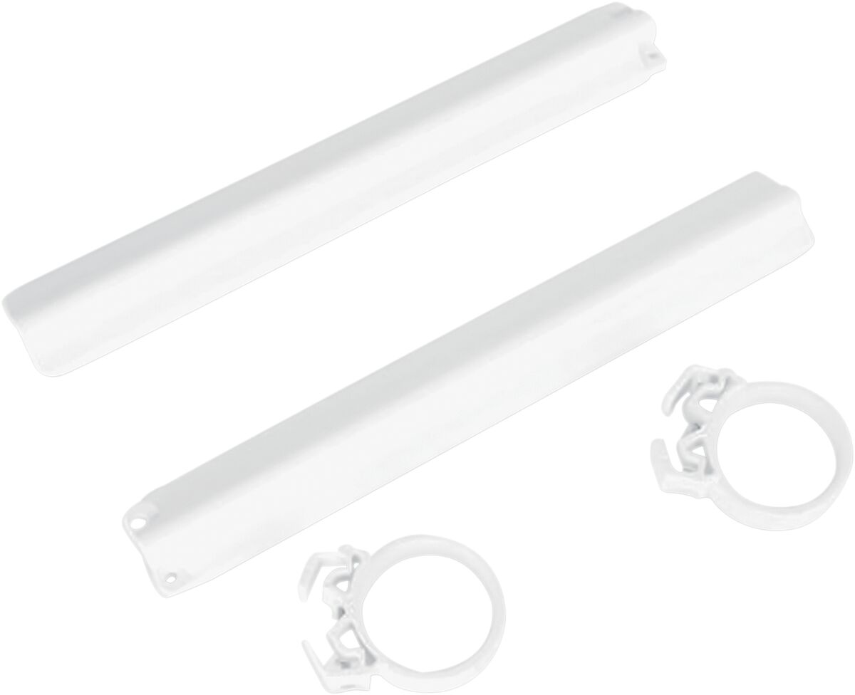 FORK SLIDER PROTECTORS SUZUKI RM125/250 WHITE