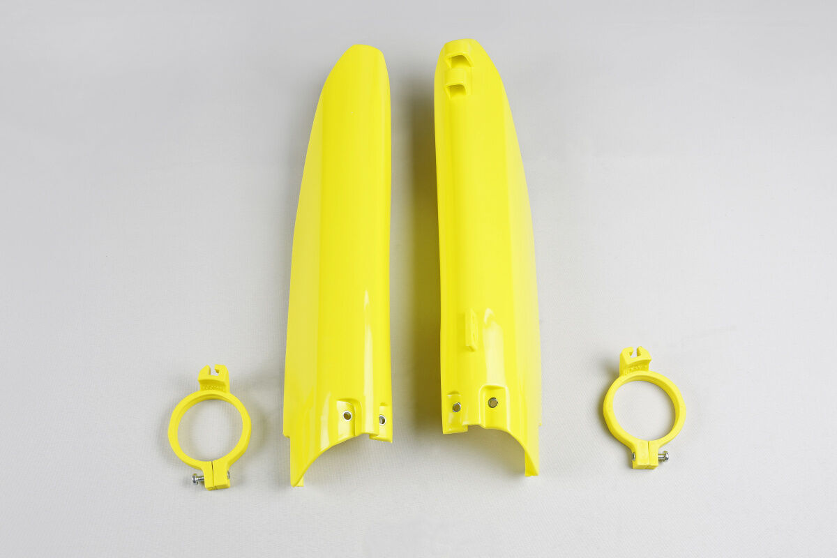 FORK SLIDER PROTECTORS SUZUKI RM125/250 RM-YELLOW