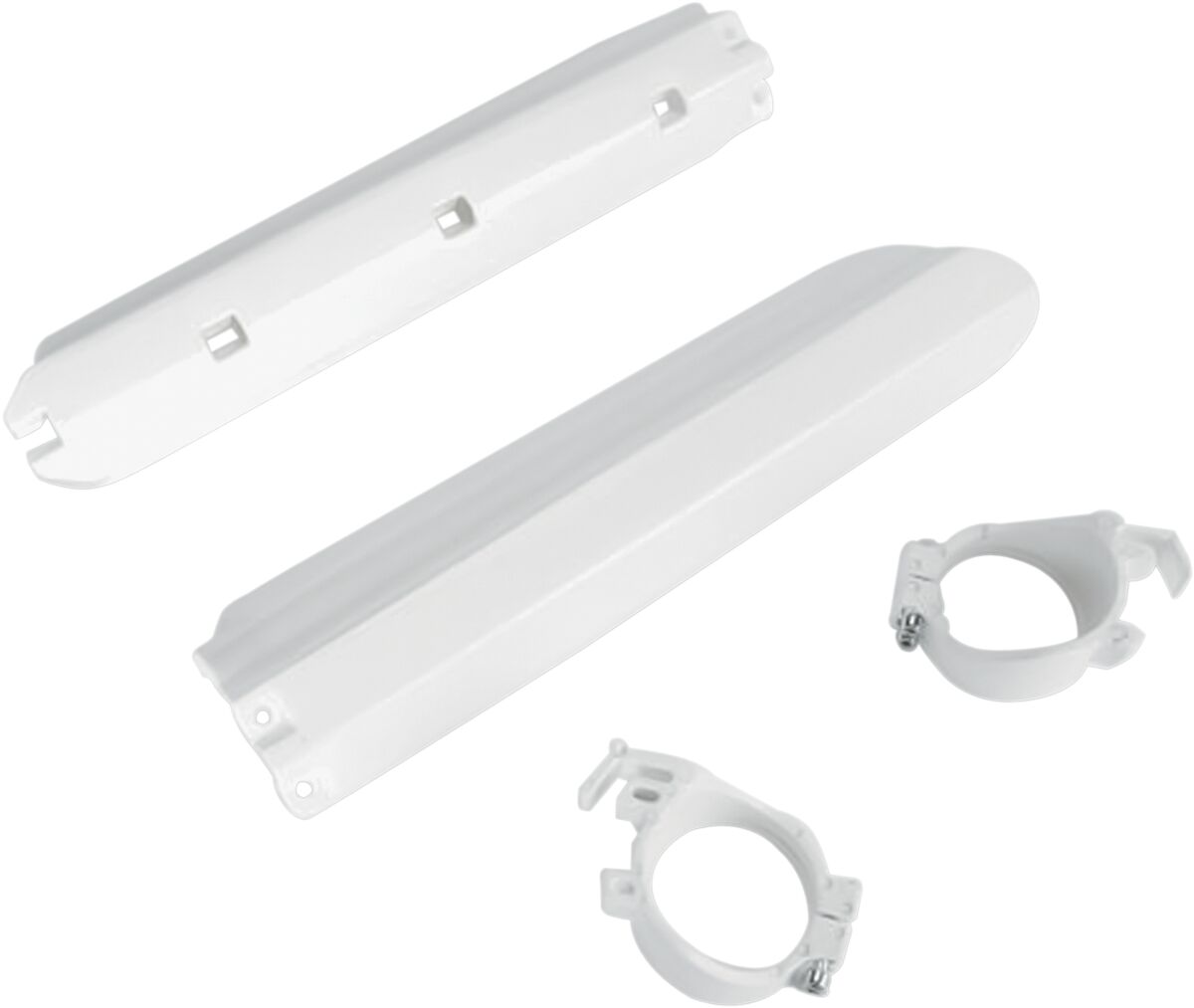 FORK SLIDER PROTECTORS YAMAHA YZ125/250 WHITE